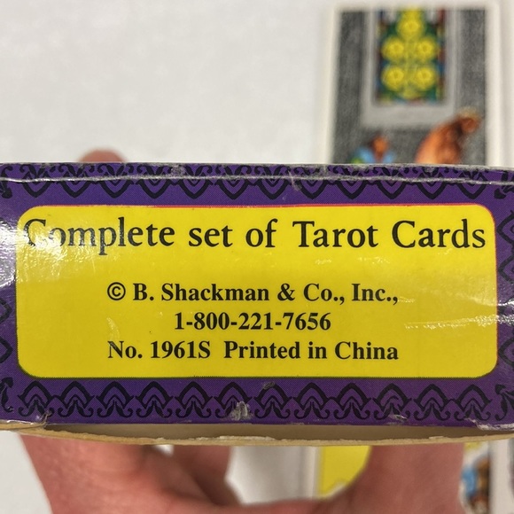 Vintage 60’s tarot cards with instructions Euc - Picture 3 of 4